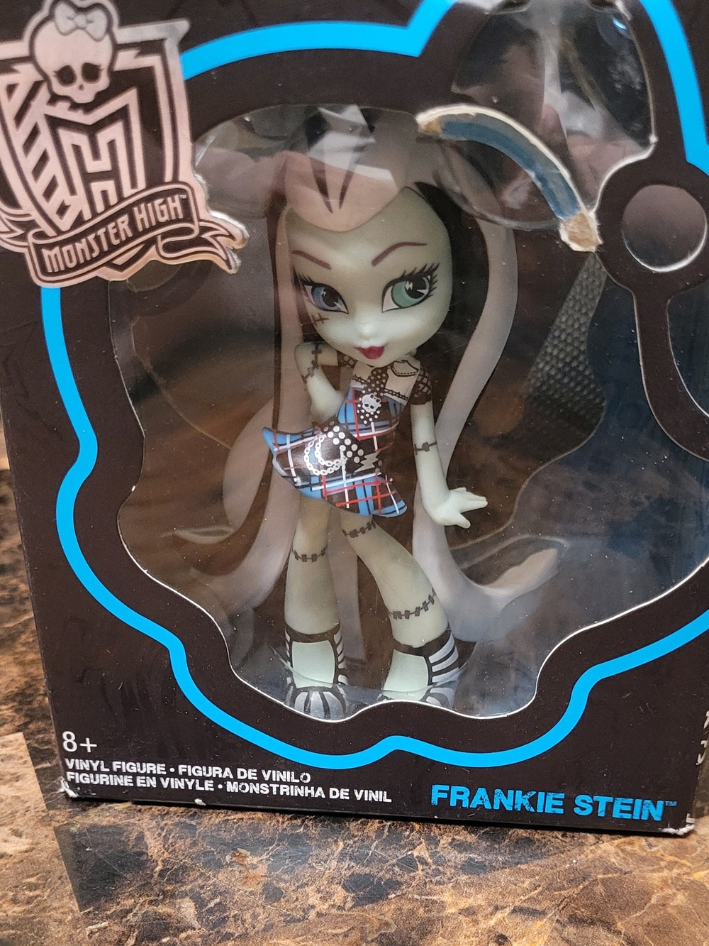 G1 Monster High Frankie Stein Vinyl 2014 NIB